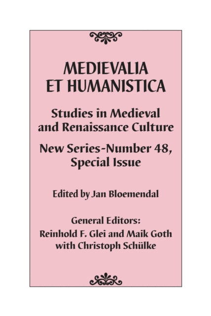 Book cover of: Medievalia et Humanistica, No. 48. By: Jan Bloemendal
