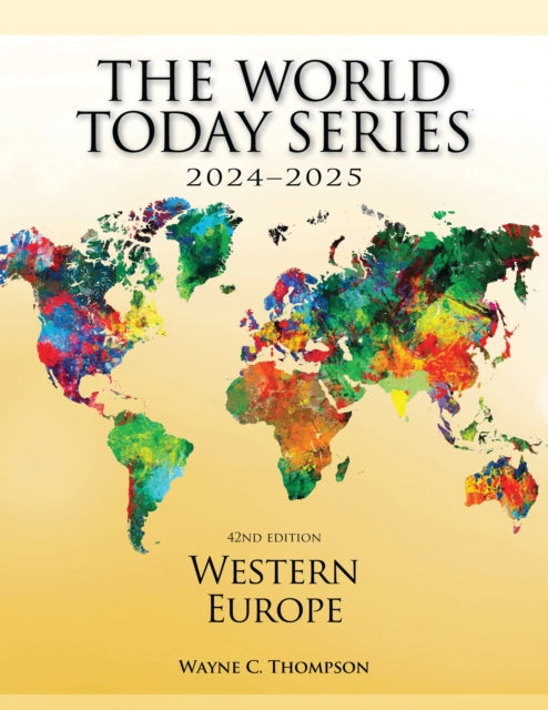 Book cover of: Western Europe 2024–2025. By: Wayne C. Thompson
