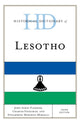 Book cover of: Historical Dictionary of Lesotho. By: John Aerni-Flessner