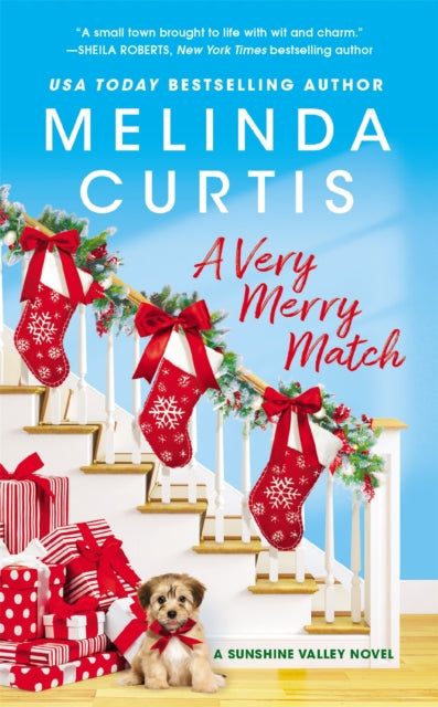 Book cover of: A Very Merry Match. By: Melinda Curtis