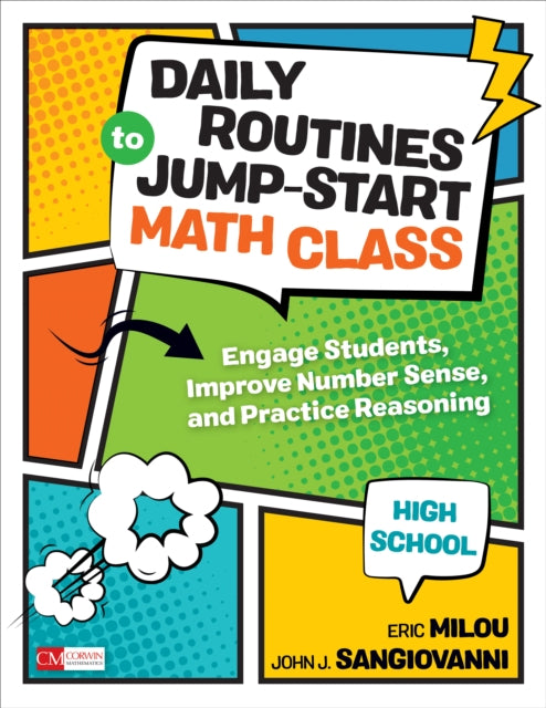 Book cover of: Daily Routines to Jump-Start Math Class, High School. By: Eric Milou