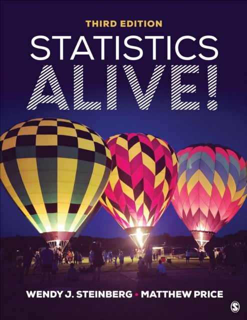 Book cover of: Statistics Alive!. By: Wendy J. Steinberg