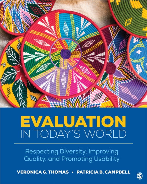 Book cover of: Evaluation in Today’s World. By: Veronica G. Thomas