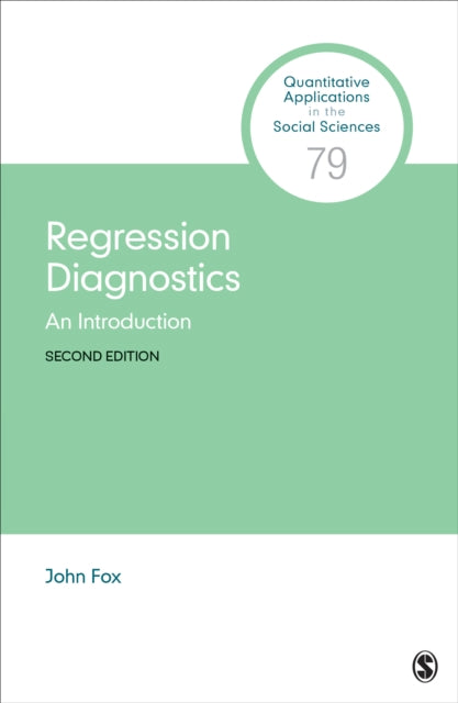 Book cover of: Regression Diagnostics. By: Fox, John, Jr.