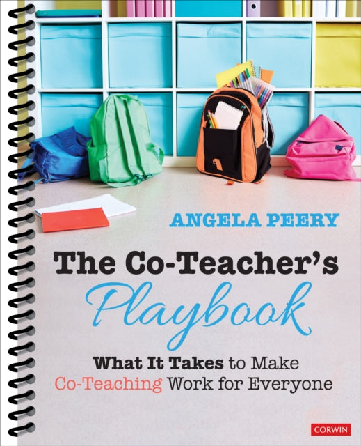 Book cover of: Co-Teacher's Playbook. By: Angela Peery