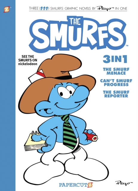 Book cover of: Smurfs 3-in-1 Vol. 8. By: Peyo