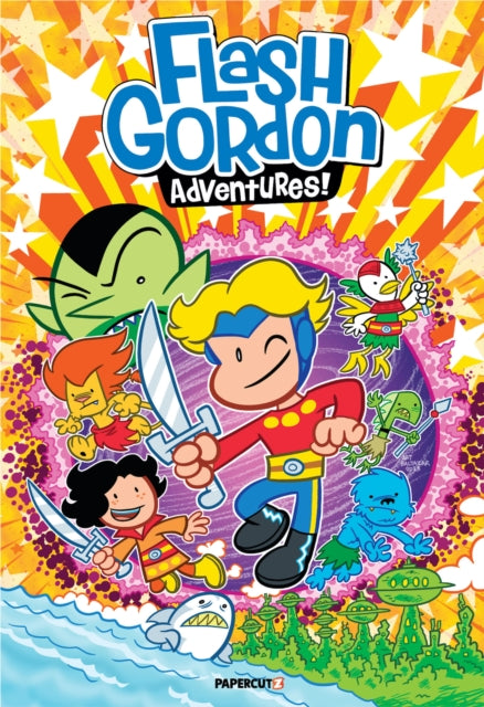 Book cover of: Flash Gordon Adventures!. By: Art Baltazar