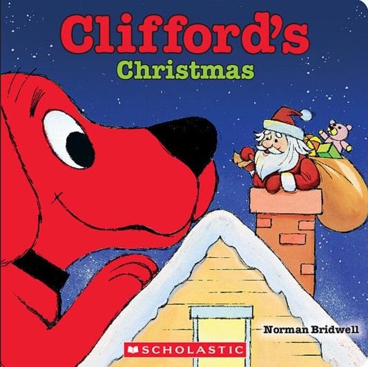 Book cover of: Clifford's Christmas. By: Norman Bridwell
