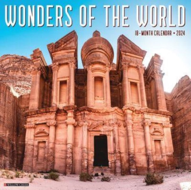 Book cover of: Wonders of the World 2024 12 X 12 Wall Calendar