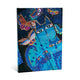 Book cover of: Blue Cats & Butterflies Lined Hardcover Journal. By: Laurel Burch