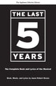 Book cover of: Last Five Years. By: Jason Robert Brown