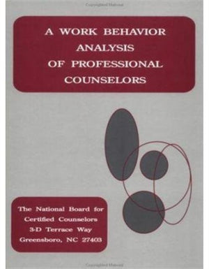 Work Behavior Analysis Of Professional Counselors