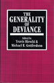 Book cover of: Generality of Deviance
