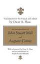 Book cover of: Correspondence of John Stuart Mill and Auguste Comte