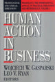 Book cover of: Human Action in Business