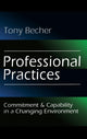Book cover of: Professional Practices. By: Tony Becher