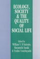 Book cover of: Ecology, World Resources and the Quality of Social Life