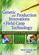 Book cover of: Genetic and Production Innovations in Field Crop Technology. By: Manjit S. Kang