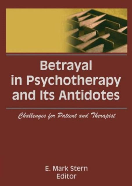 Book cover of: Betrayal in Psychotherapy and Its Antidotes. By: E. Mark Stern