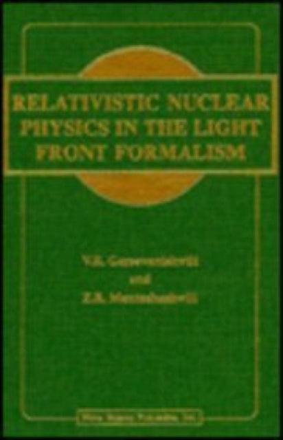 Relativistic Nuclear Physics in the Light Front Formalism