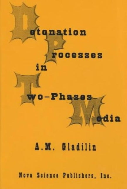 Book cover of: Detonation Process in Two-Phase Media. By: A. M. Gladilin
