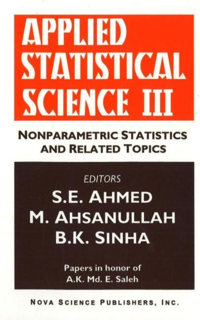 Book cover of: Applied Statistical Science III