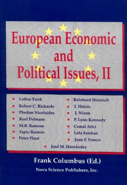 Book cover of: European Economic & Political Issues, Volume 2