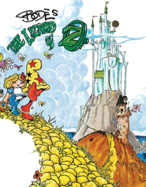 Book cover of: Lizard Of Oz. By: Mark Bode