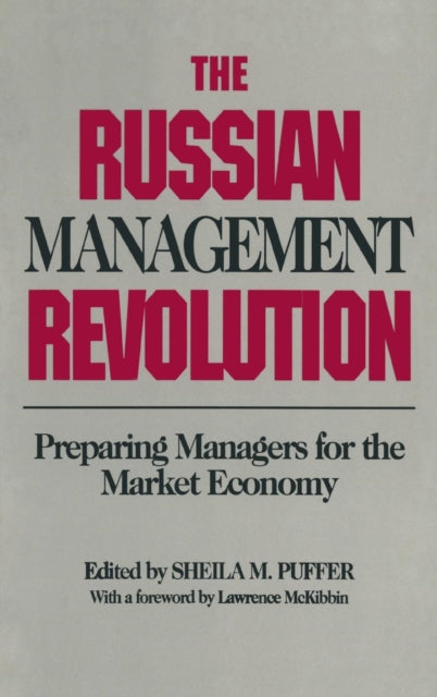 Book cover of: Russian Management Revolution. By: Sheila M. Puffer