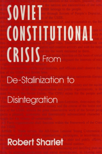 Book cover of: Soviet Constitutional Crisis