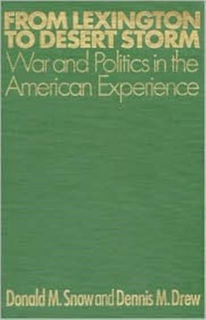 Book cover of: From Lexington to Desert Storm