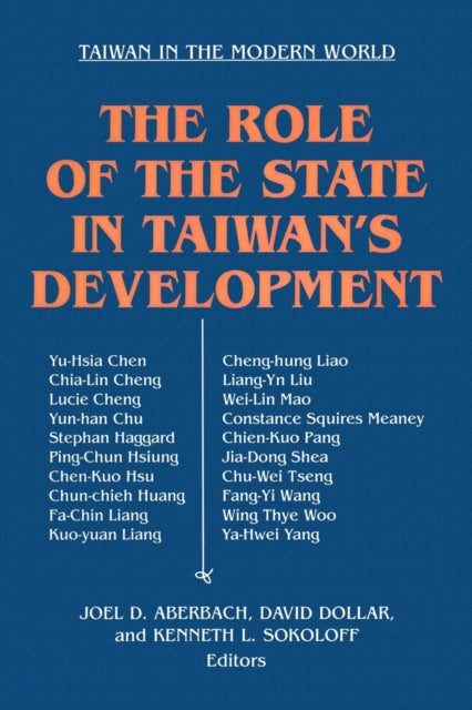 Book cover of: Role of the State in Taiwan's Development