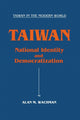 Book cover of: Taiwan: National Identity and Democratization. By: Alan M. Wachman