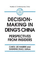 Book cover of: Decision-making in Deng's China