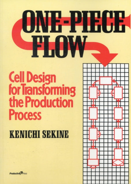 Book cover of: One-Piece Flow. By: Kenichi Sekine