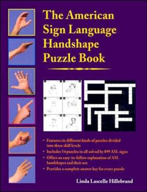 Book cover of: American Sign Language Handshape Puzzle Book