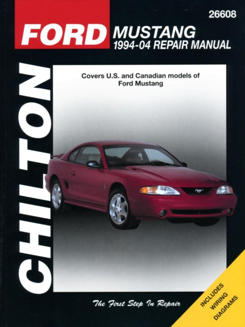 Book cover of: Ford Mustang (Chilton). By: Robert Maddox