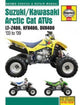 Book cover of: Suzuki/Kawasaki Arctic Cat ATVs (03 - 09). By: Editors of Haynes Manuals