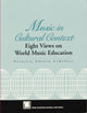 Book cover of: Music in Cultural Context. By: Patricia Shehan Campbell