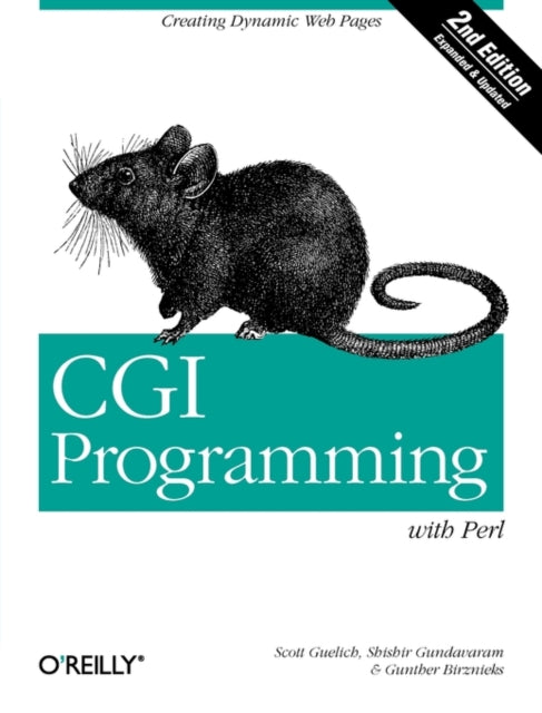 Book cover of: CGI Programming with Perl 2e. By: Gunther Birznieks