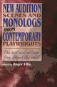 Book cover of: New Audition Scenes & Monologs from Contemporary Playwrights. By: Roger Ellis