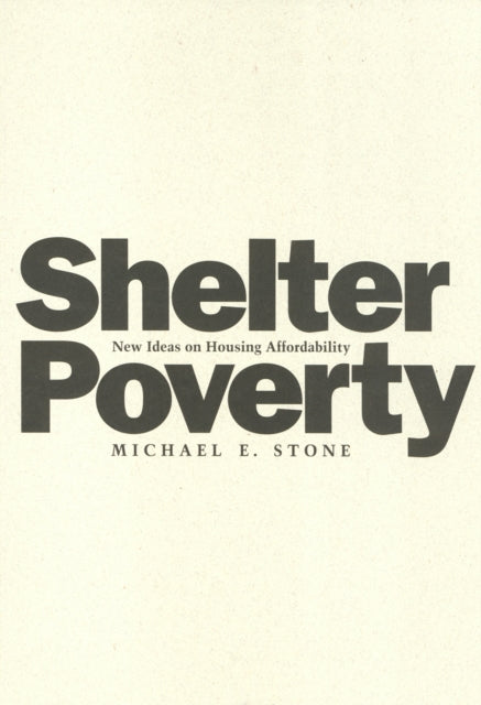 Book cover of: Shelter Poverty
