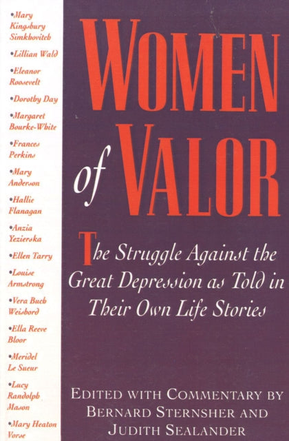 Book cover of: Women of Valor. By: Bernard Sternsher