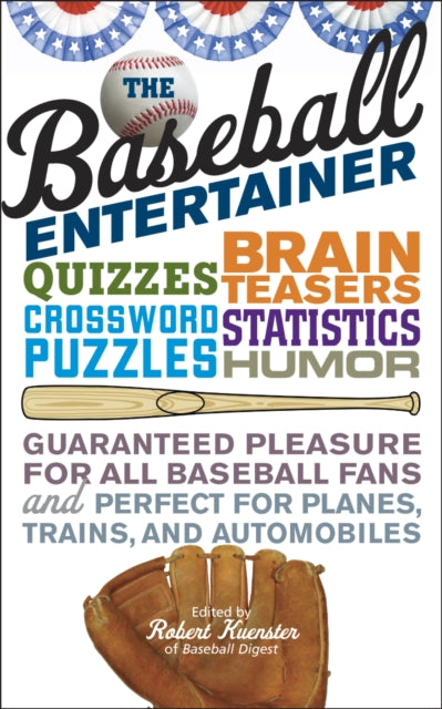 Book cover of: Baseball Entertainer. By: Robert Kuenster