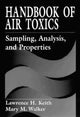 Book cover of: Handbook of Air Toxics