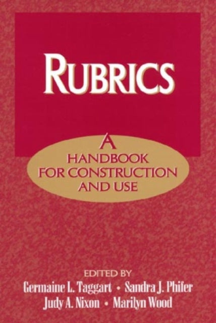 Book cover of: Rubrics. By: Judy A. Nixon