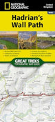 Book cover of: Hadrian's Wall Path Map