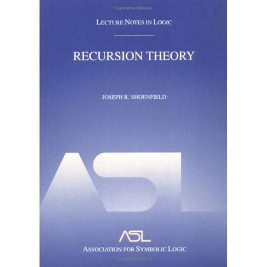 Book cover of: Recursion Theory