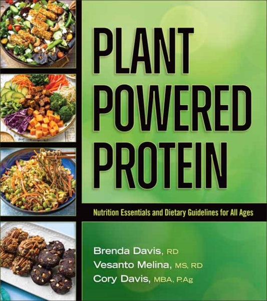 Book cover of: Plant-Powered Protein. By: Brenda Davis