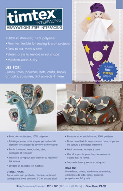 Book cover of: Timtex™ Craft Pack 15" X 18"